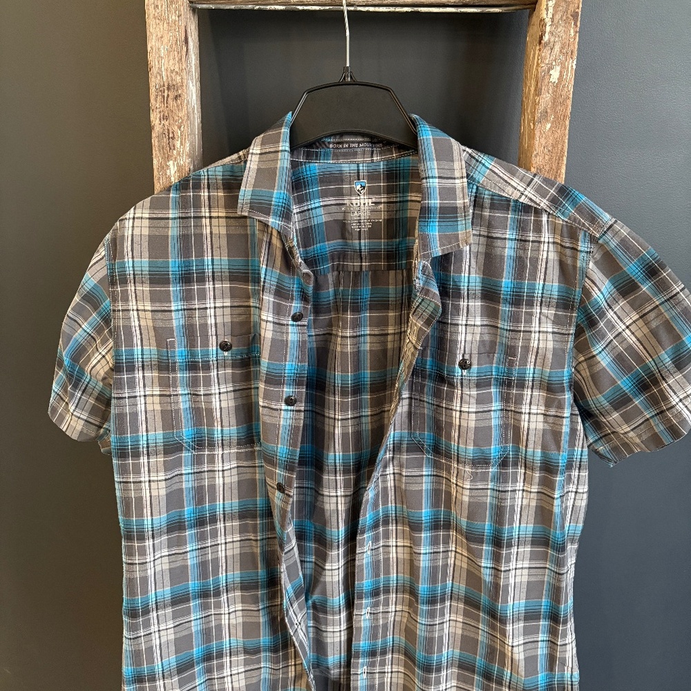 KUHL Plaid button up